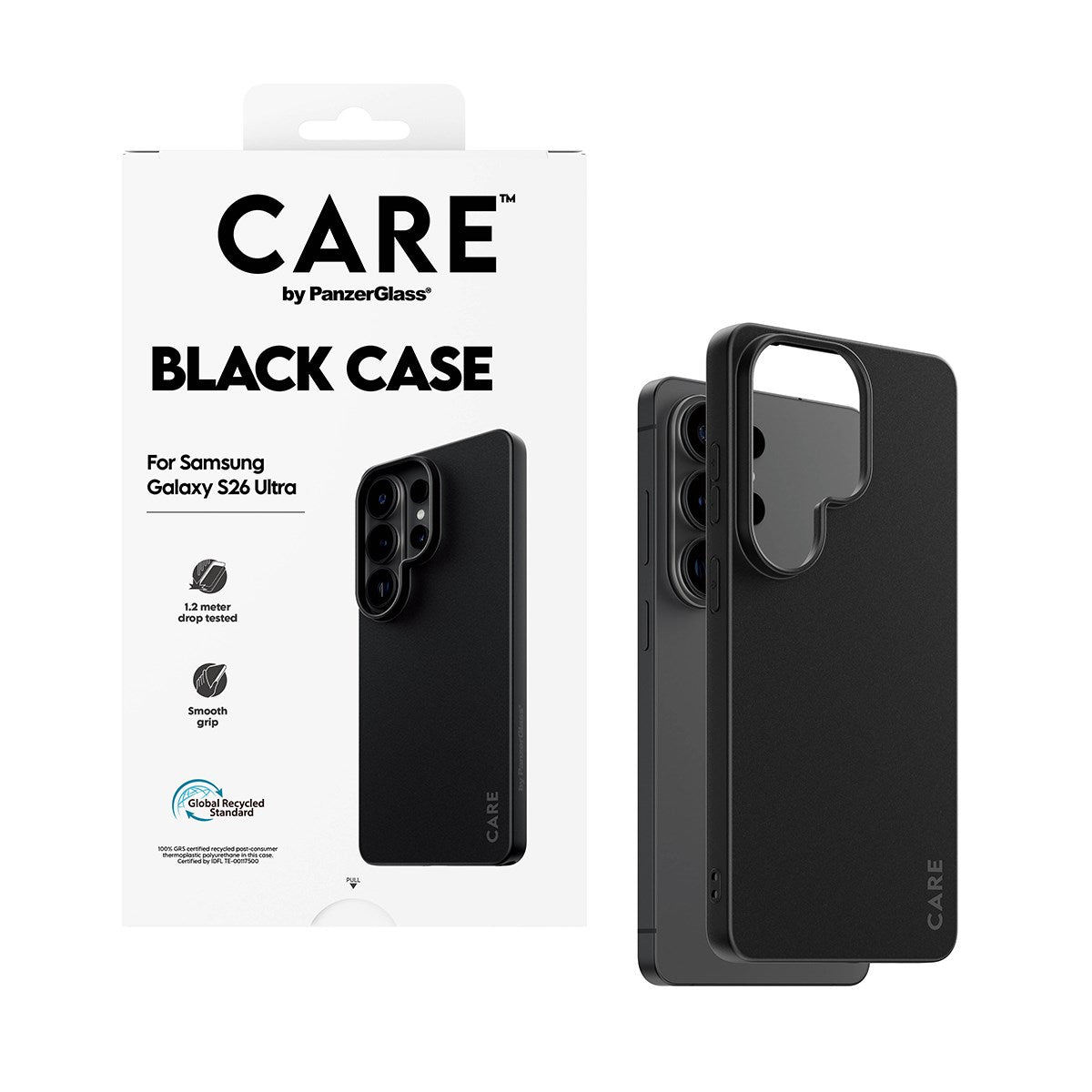 CARE™ by PanzerGlass® TPU Case Schwarz Samsung Galaxy S26 Ultra